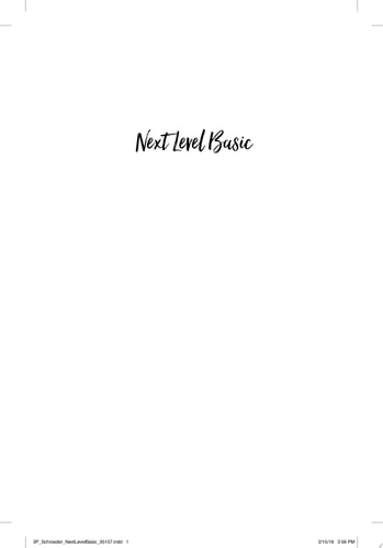 Next Level Basic The Definitive Basic Bitch Handbook