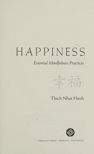 Happiness: Essential Mindfulness Practices