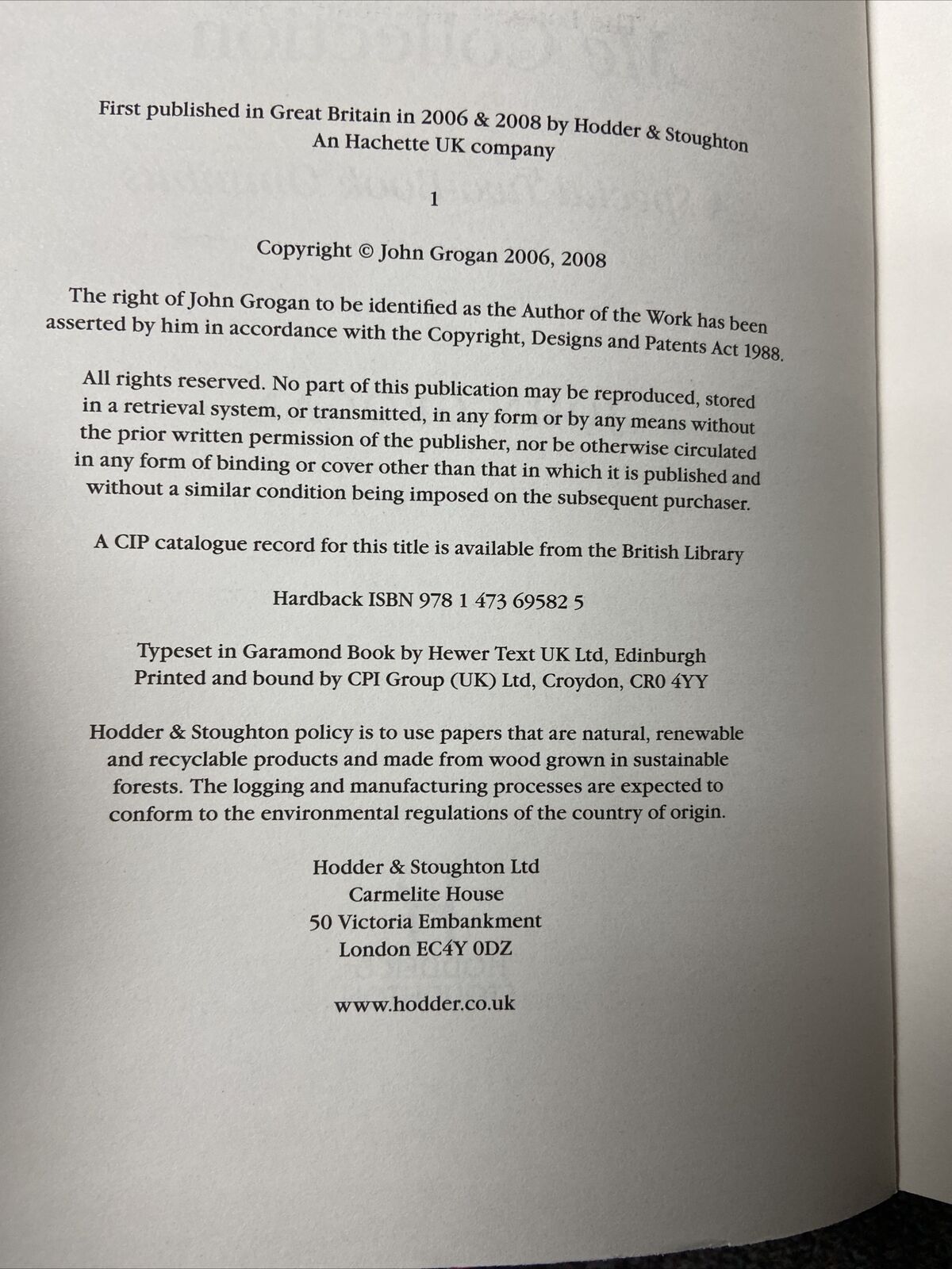 The Marley & Me Collection A Special Two-Book Omnibus by John Grogan Hardcover