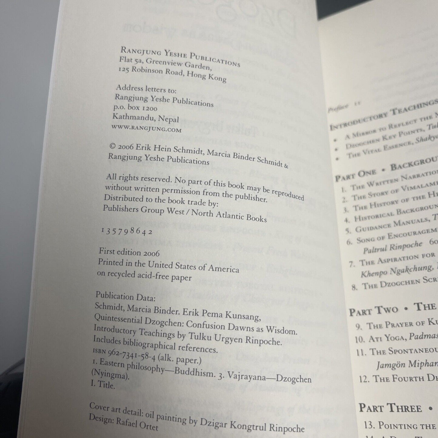 Quintessential Dzogchen: Confusion Dawns as Wisdom By Rinpoche,