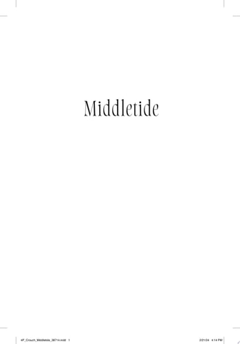 Middletide A Novel
