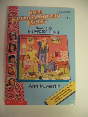 Dawn and the Impossible Three (The Baby-Sitters Club #5)
