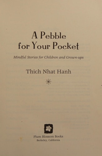 A Pebble for Your Pocket: Mindful Stories for Children and Grown-ups