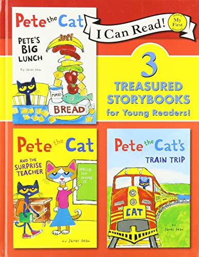 3 IN 1: I CAN READ! PETE THE CAT COLLECTION