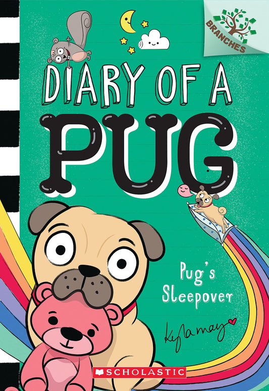 Pug's Sleepover: A Branches Book (Diary of a Pug 6) (Diary of a Pug)