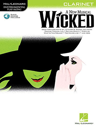 Wicked: Clarinet Play-Along Pack (Instrumental Play-along)