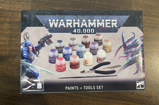 Warhammer 40,000: Paints + Tools Set