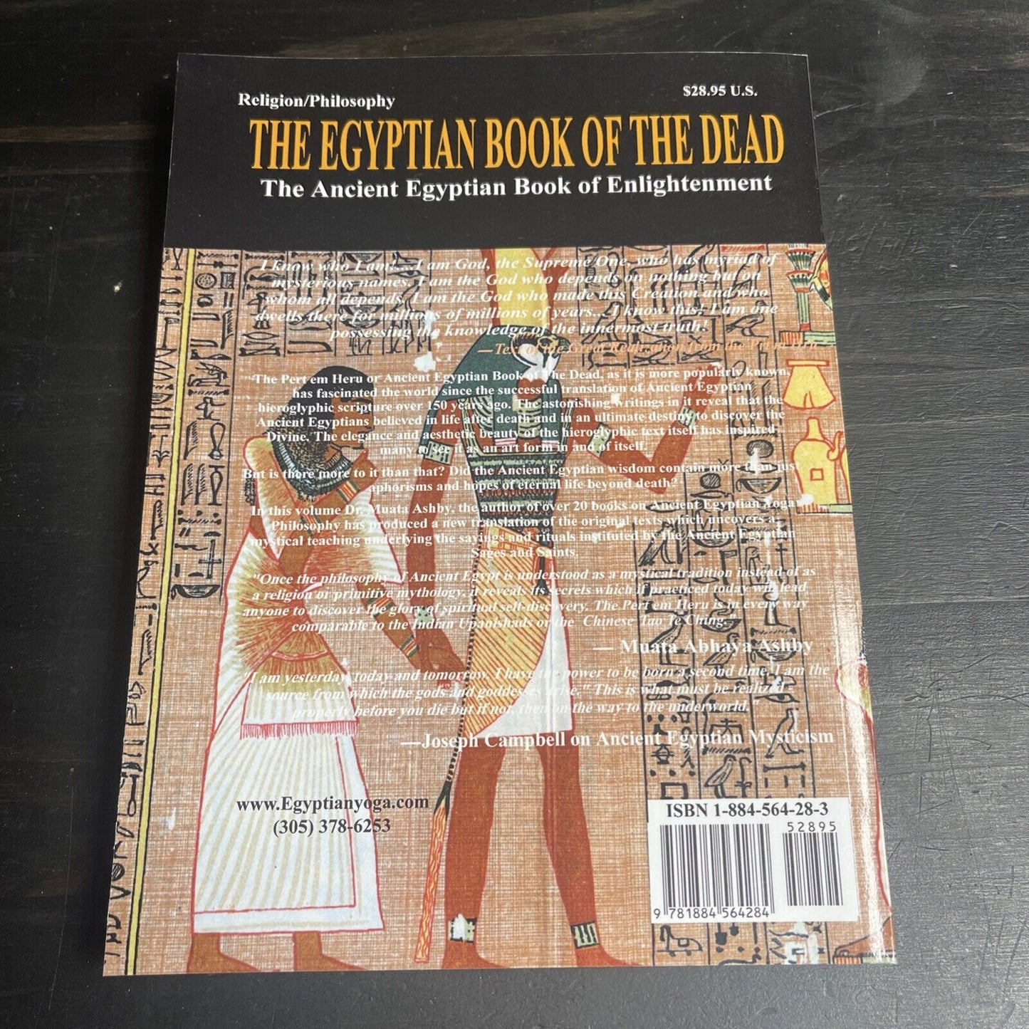 The Egyptian Book of the Dead : The Book of Coming Forth by Day - VERY GOOD