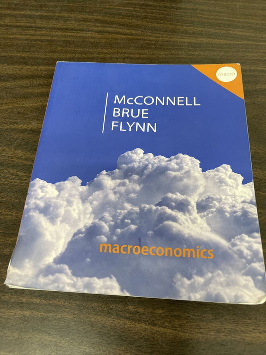 Macroeconomics : Principles, Problems, & Policies by Stanley L. Brue,...