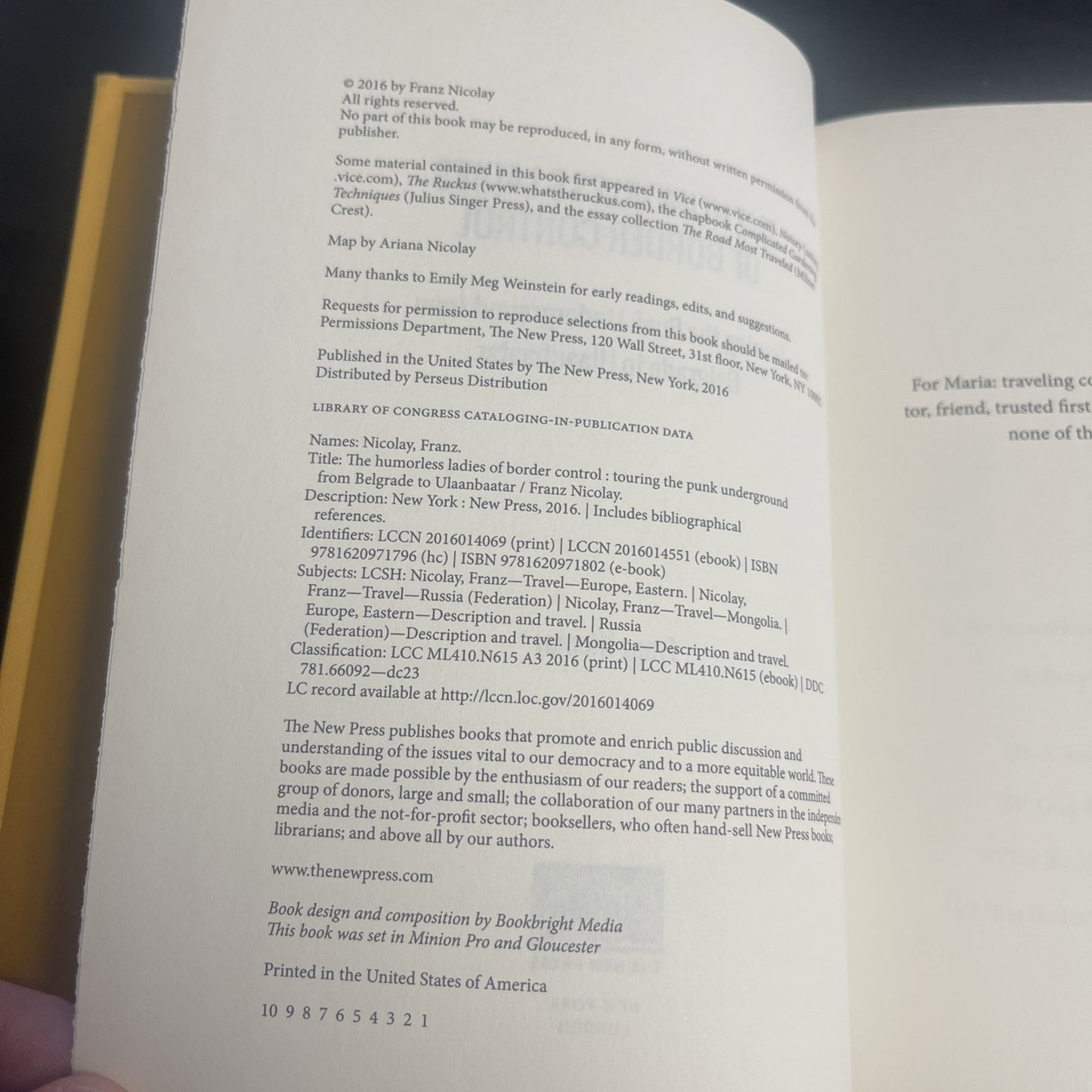 The Humorless Ladies of Border Control : Touring the Punk Undergr