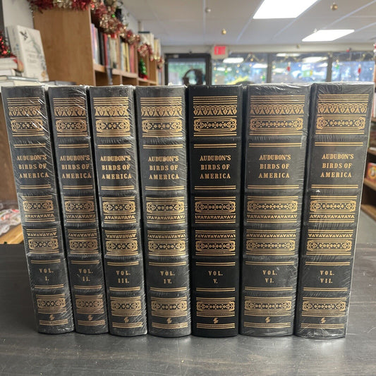 Easton Press John James Audubon’s Birds of America 7 vols. 6 Are Still SEALED