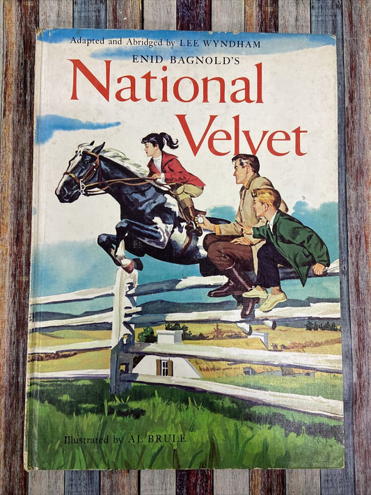 Enid Bagnold NATIONAL VELVET 1961 Large Hardcover Grosset & Dunlap Vintage