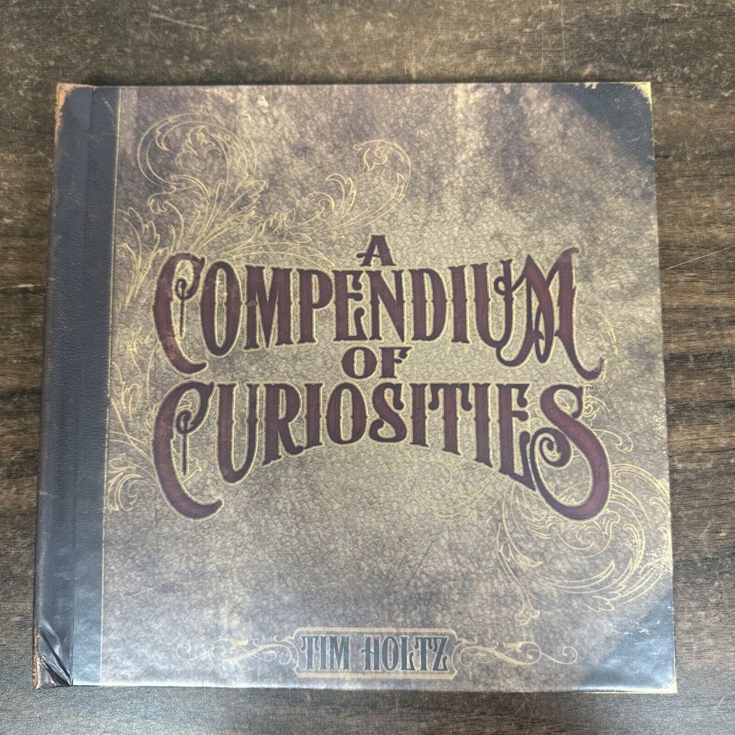 A Compendium of Curiosities by Tim Holtz *SIGNED/Inscribed To Pam* 76 Pages