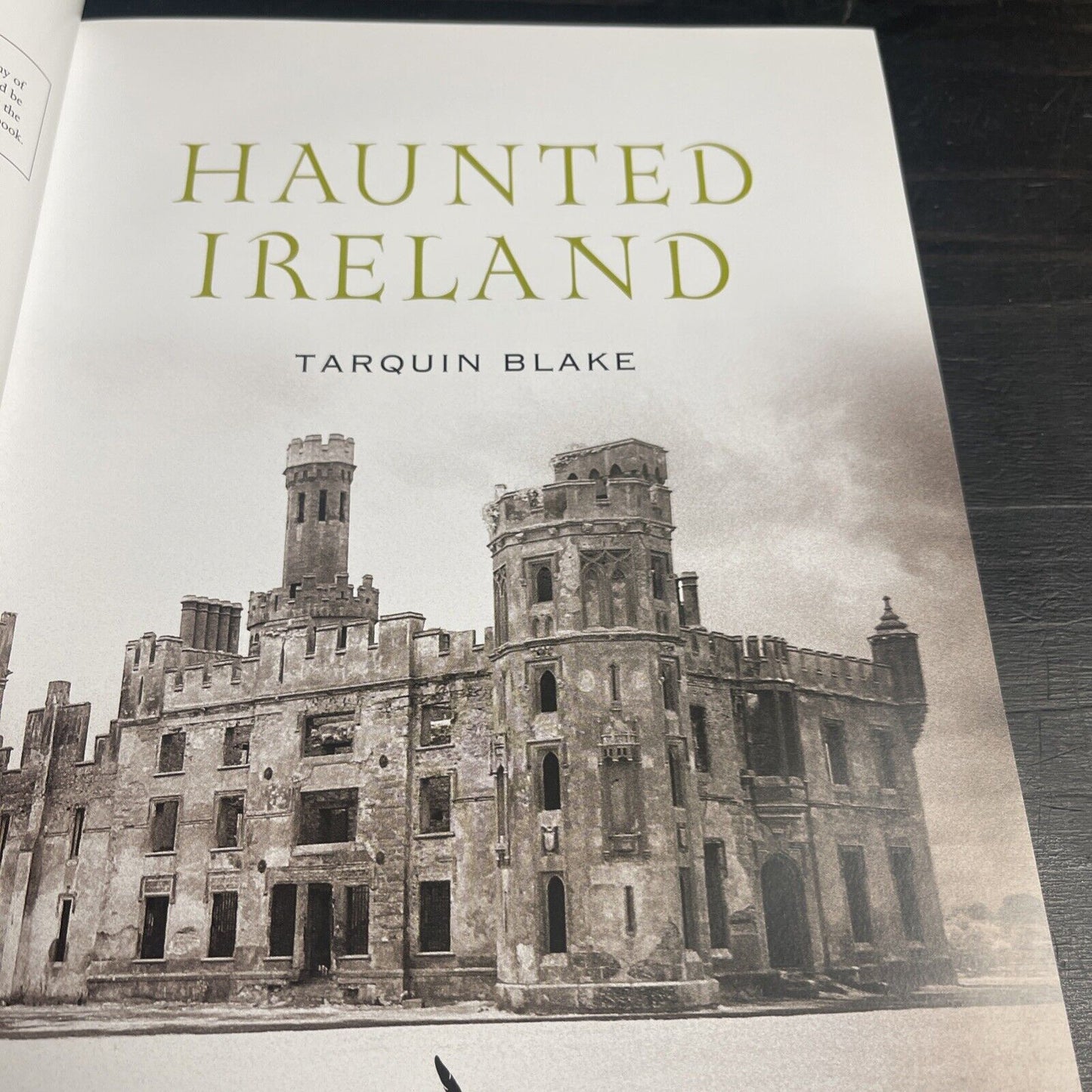Haunted Ireland by Blake, Tarquin