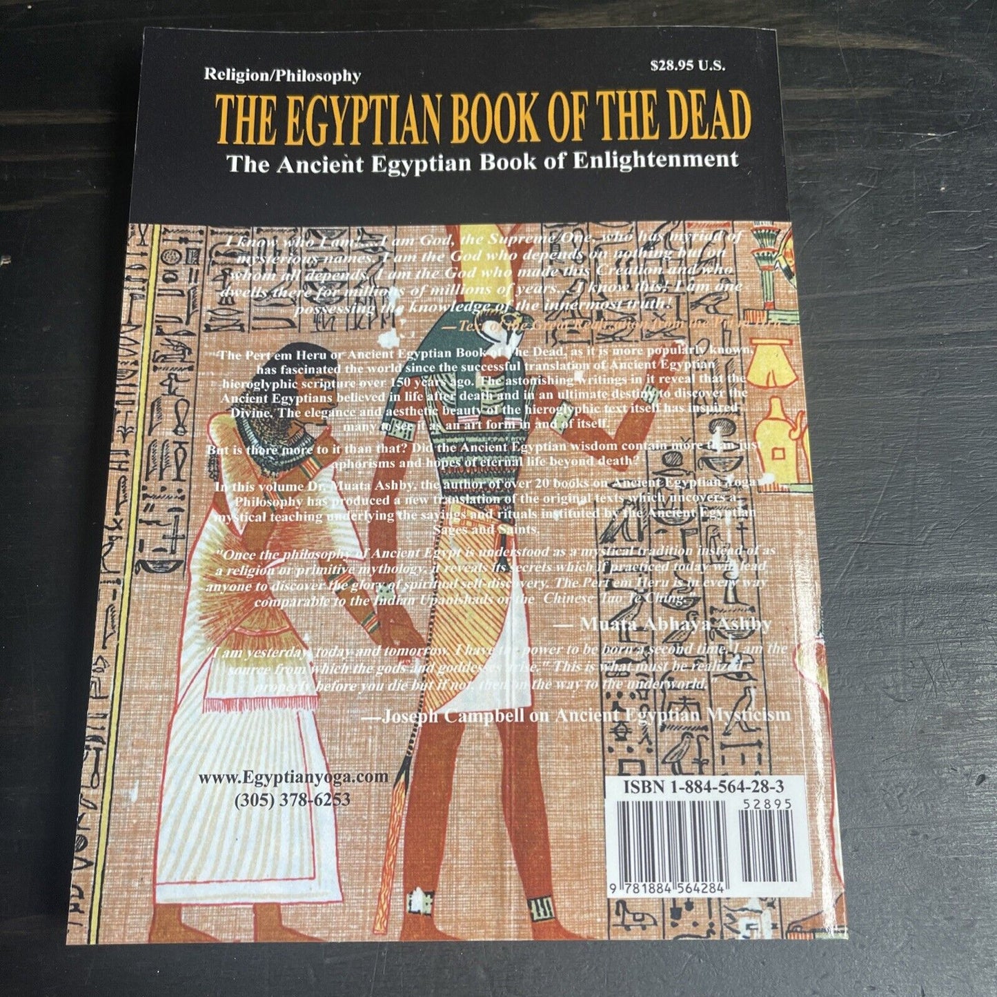 The Egyptian Book of the Dead : The Book of Coming Forth by Day - VERY GOOD