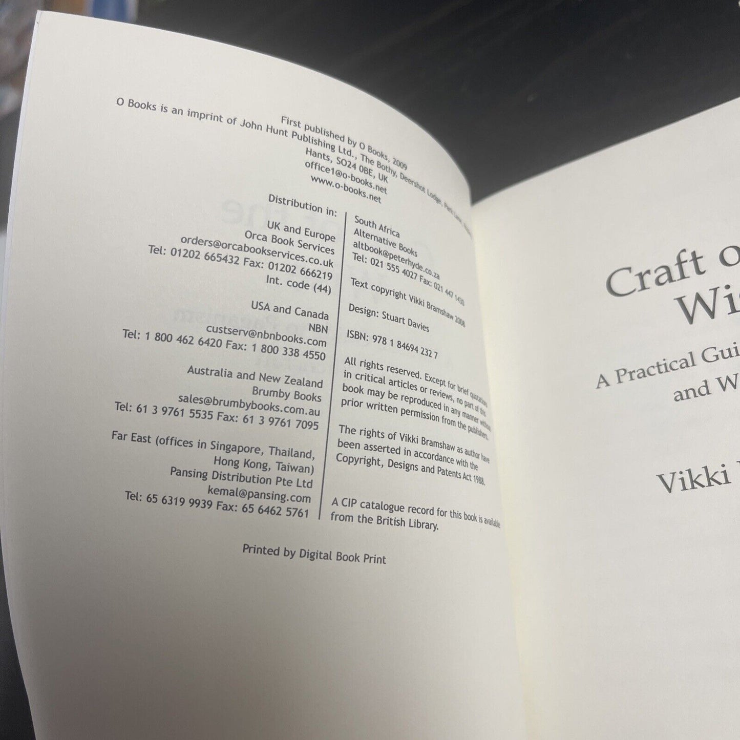Craft of the Wise: A Practical Guide ... by Bramshaw, Vikki Paperback / softback