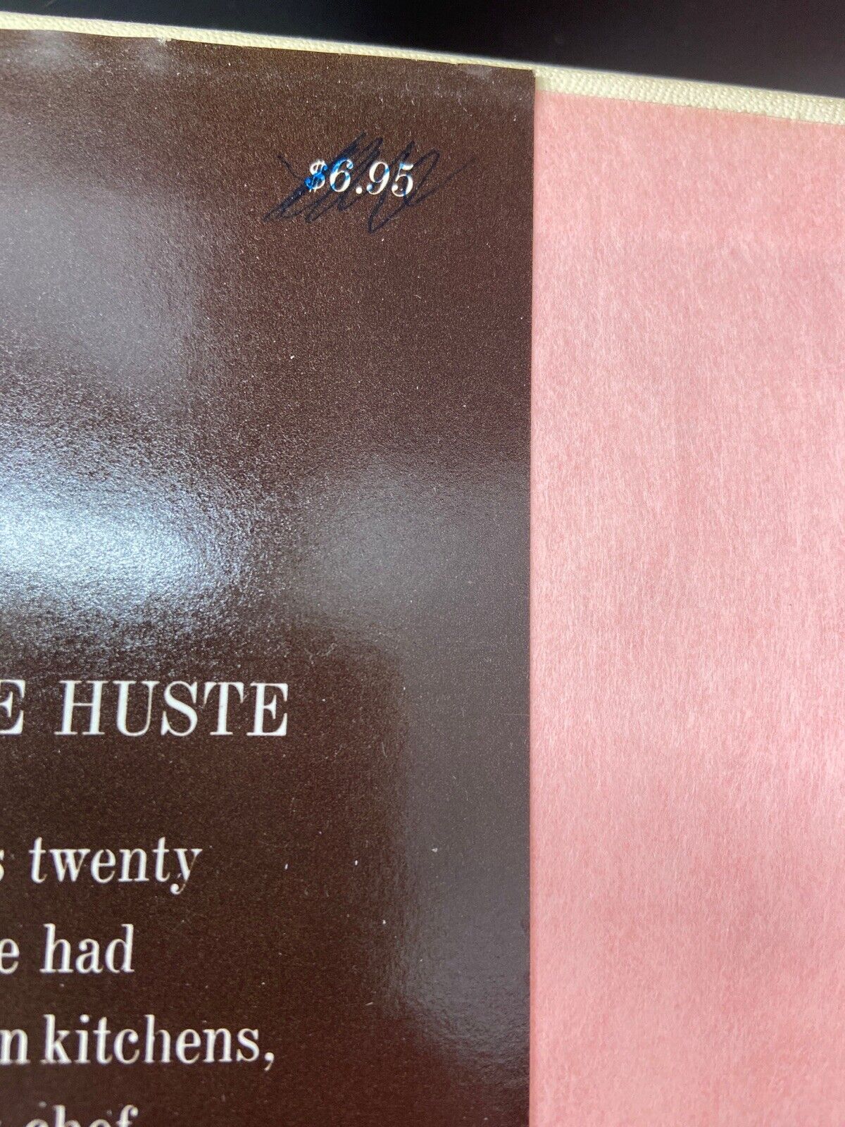 ANNEMARIE’S PERSONAL COOK BOOK Former Chef Of J Kennedy TRUE 1st Edition 1968