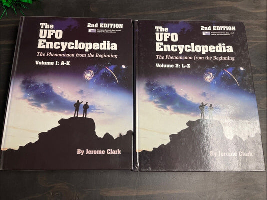 UFO Encyclopedia : The Phenomenon from the Beginning; 2 volume set; Hardcover