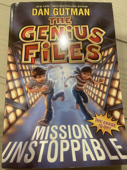 The Genius Files: Mission Unstoppable *SIGNED* By Dan Gutman